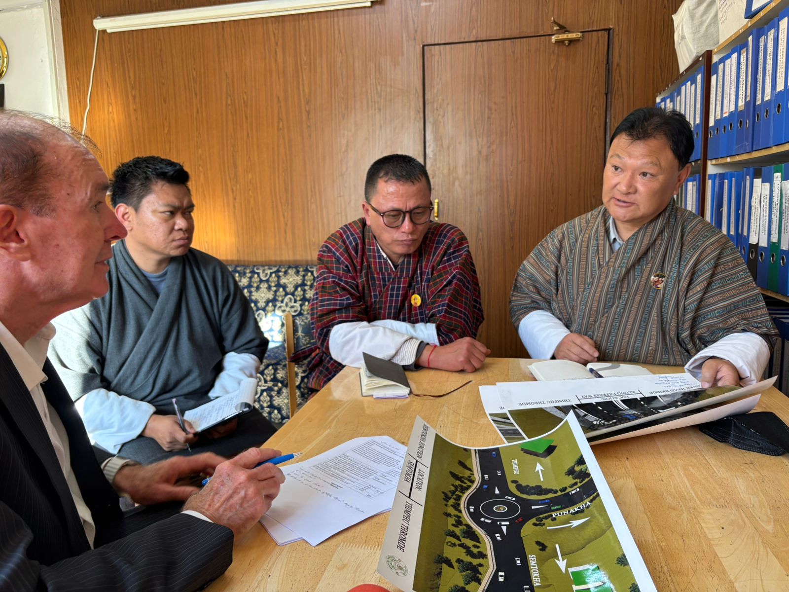 Meeting with Thimphu Thrompe