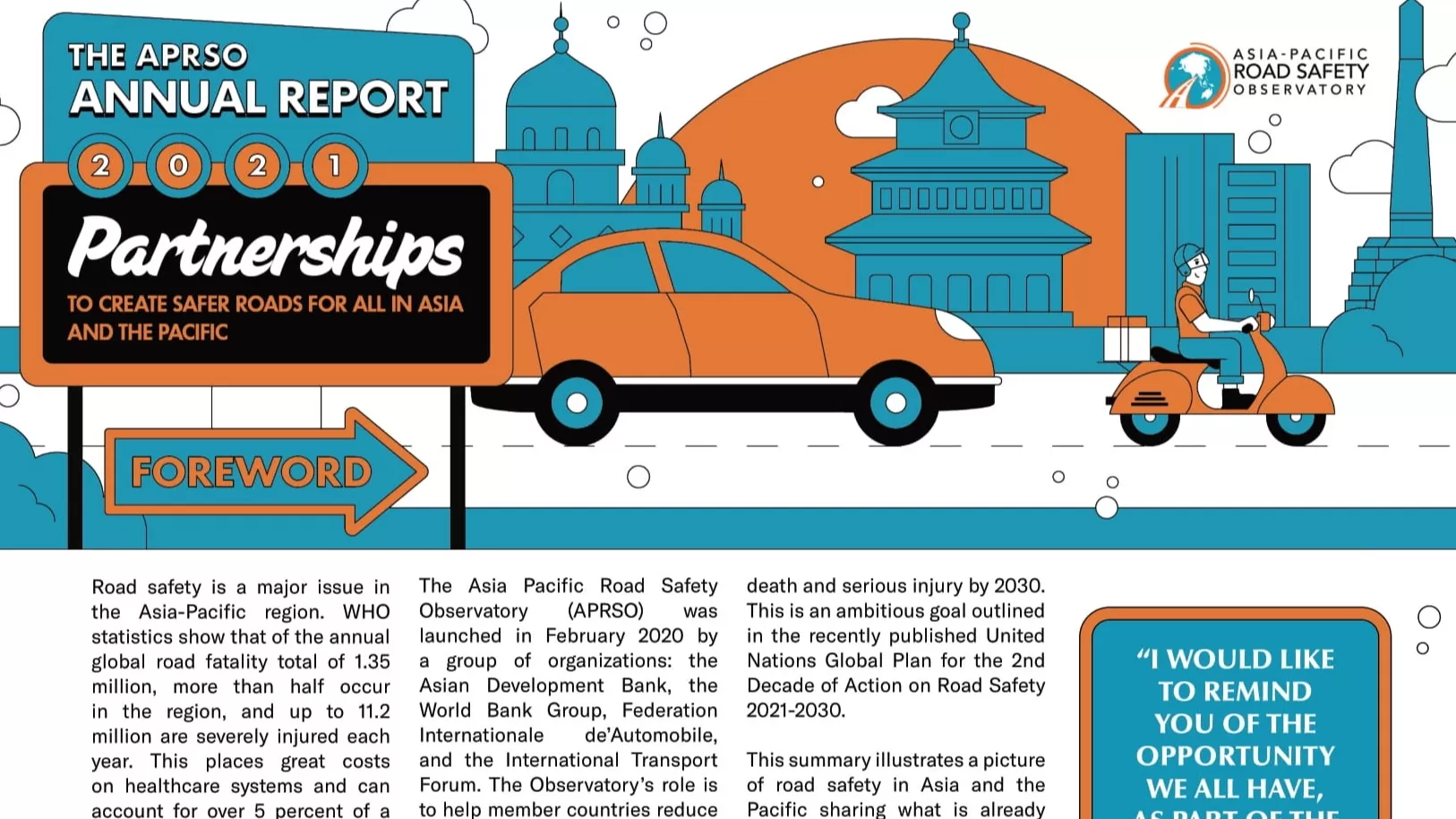 APRSO Annual Report 2021: A Visual Summary