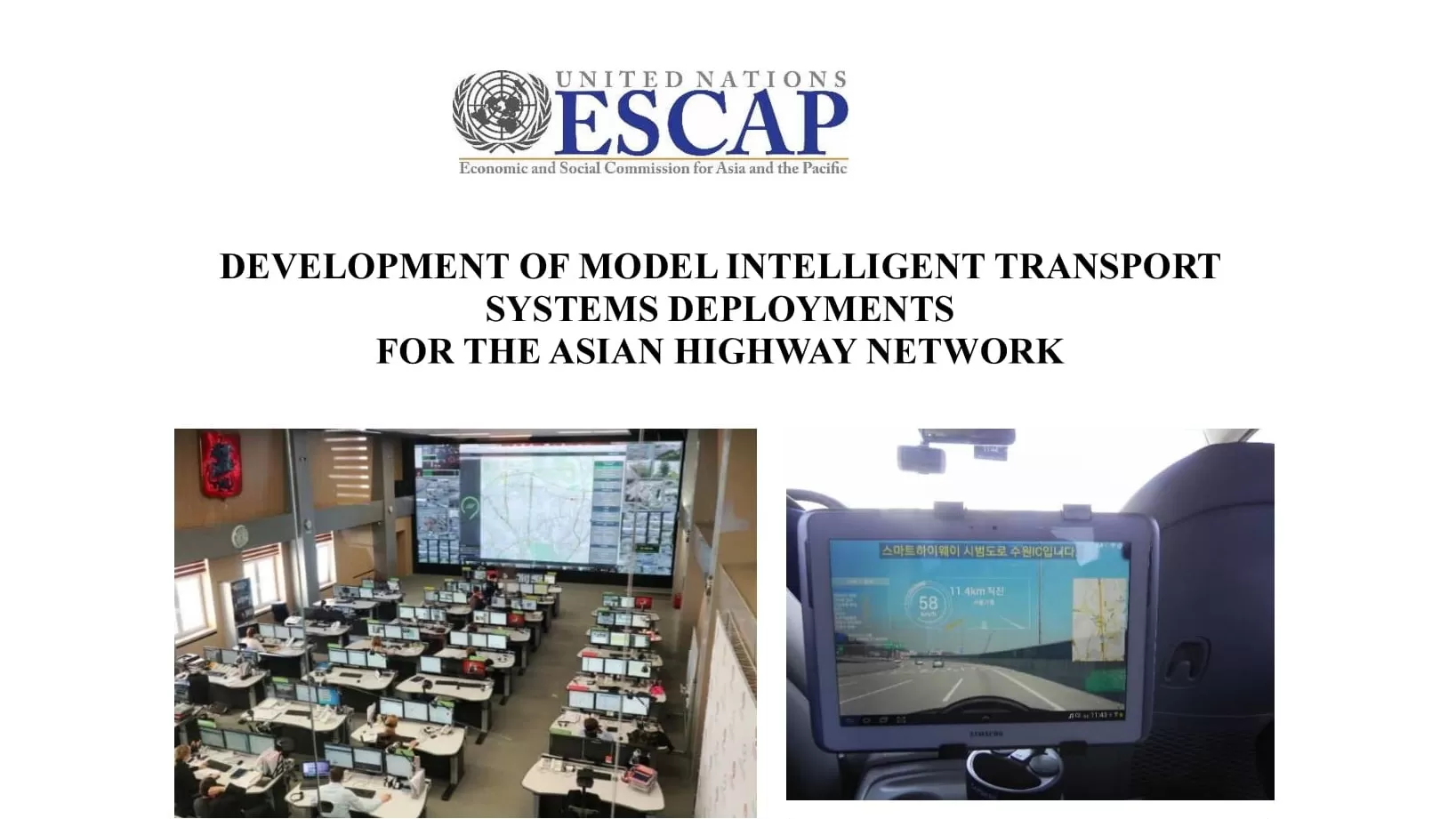 Development of Model Intelligent Transport Systems Deployments for the Asian Highway Network